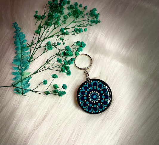 Dot Mandala Keychains