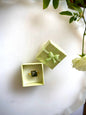 Eternal Wish Ring - Green Square