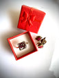 Rosy Glimmer Ring